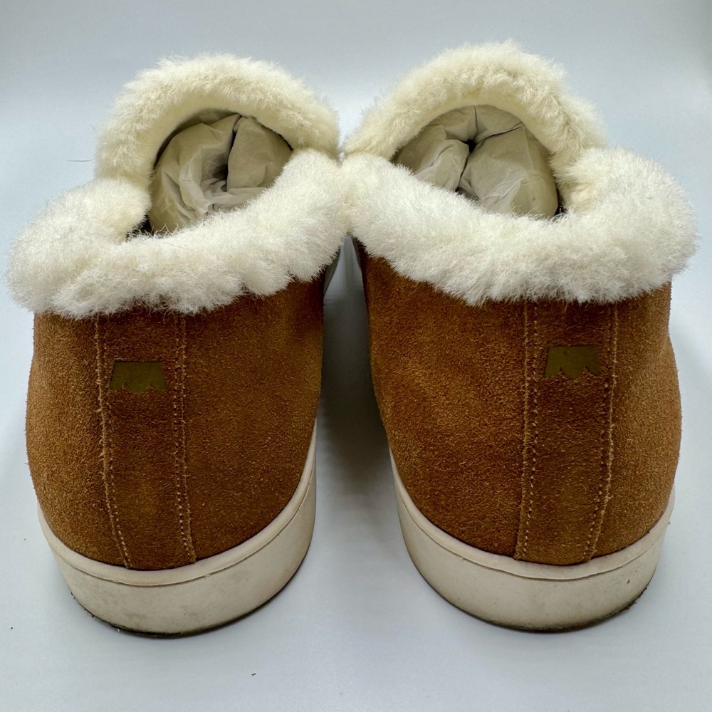Birdies The Swift Sequoia Suede Faux Fur Brown 9 - Picture 3 of 4